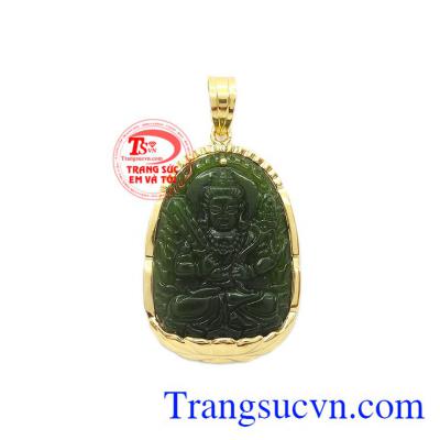 Mặt nephrite hư không tạng bồ tát