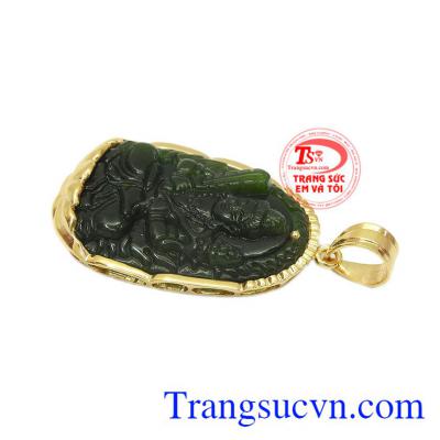 Sản phẩm phù hợp cho người tuổi sửu, tuổi dần. Mặt nephrite hư không tạng bồ tát