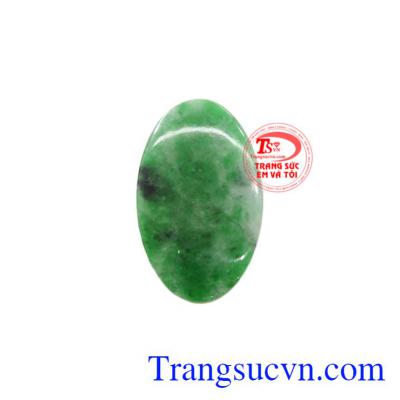 Mặt ngọc cẩm thạch Oval an yên đẹp mắt, tinh tế, thiên nhiên.