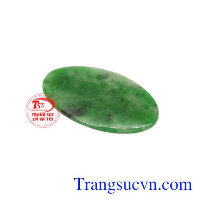 Mặt ngọc cẩm thạch Oval an yên có thể hỗ trợ điều trị các bệnh về đường tiêu hóa.