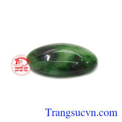Mặt ngọc Jadeite Chiêu Lộc có giấy kiểm định.