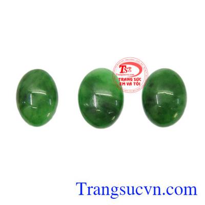 Mặt ngọc Jadeite Đại Lợi thiên nhiên.