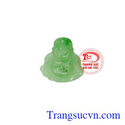 Mặt ngọc jadeite Phật Di Lặc đẹp