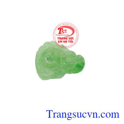 Mặt ngọc jadeite Phật Di Lặc đẹp