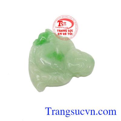Mặt ngọc jadeite Phật Di Lặc Tài Lộc có giấy kiểm định, giao hàng nhanh trên toàn quốc