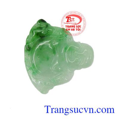 Mặt ngọc Phật Di Lặc Đại Lộc, có giấy kiểm định đá tự nhiên, giao hàng nhanh trên toàn quốc