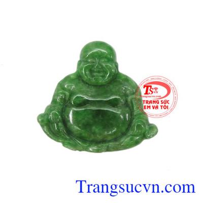 Mặt ngọc Phật Di Lặc Trường Thọ được chế tác từ ngọc cẩm thạch tự nhiên, được chế tác tinh tế, sắc nét