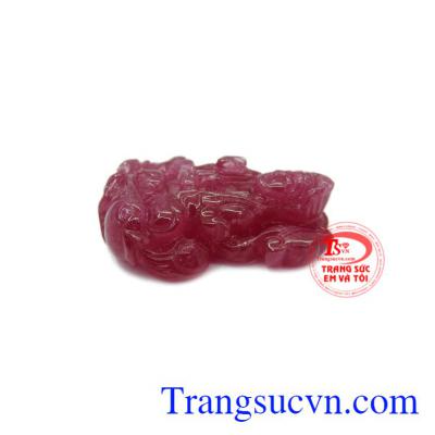 Mặt phật bà Ruby từ bi thiên nhiên, chất lượng.