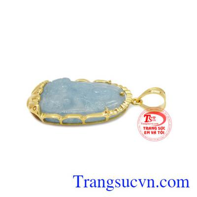 Sản phẩm có giấy kiểm định đá quý uy tín. Mặt Phật bản mệnh tuổi Thìn-Tỵ