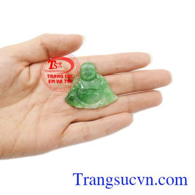 Mặt phật di lặc cẩm thạch vui vẻ phù hợp với tất cả các mệnh trong phong thủy.