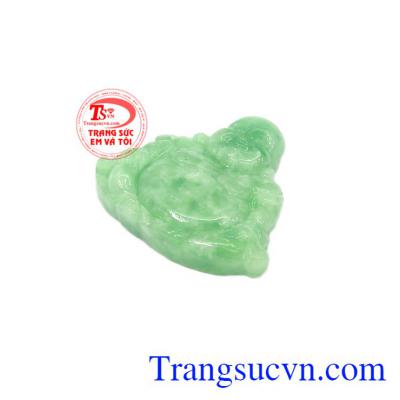 Mặt phật di lặc Jadeite bình an là biểu tượng cho sức khỏe và trường thọ, công danh sự nghiệp,Mặt phật di lặc Jadeite bình an