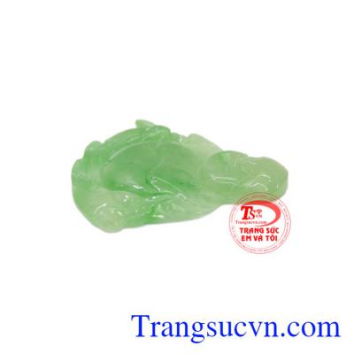 Mặt phật di lặc may mắn cẩm thạch được chế tác từ ngọc cẩm thạch thiên nhiên.