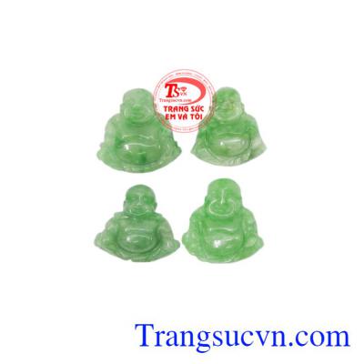 Mặt phật di lặc nhỏ xinh cẩm thạch.