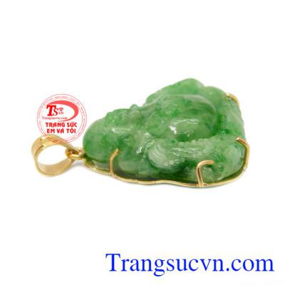 Với ý nghĩa luôn cầu chúc sự bình an, may mắn đến cho người nhận. Mặt phật Ngọc cẩm thạch