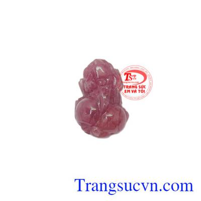 Mặt tỳ hưu ruby nhỏ xinh