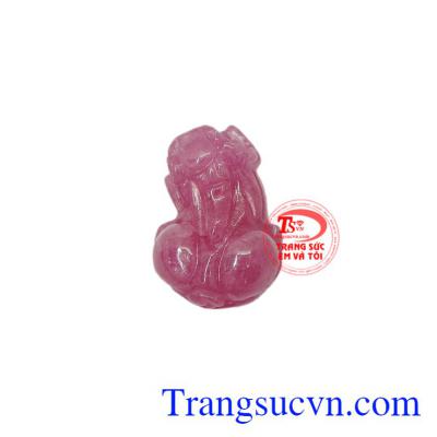 Mặt tỳ hưu ruby tài lộc