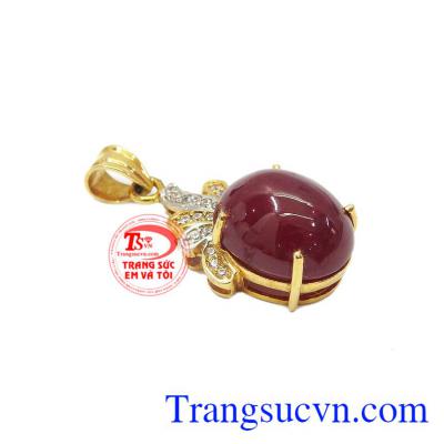 Mặt Vàng đá Quý Ruby sang trọng và quý phái