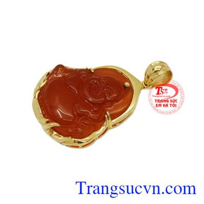 Mặt vàng phật mã não mệnh hỏa và thổ là món quà ý nghĩa và tinh thần trong dịp lễ tết và sinh nhật.