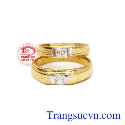 nhẫn cưới thời trang,Nhẫn cưới giá rẻ vạn phúc