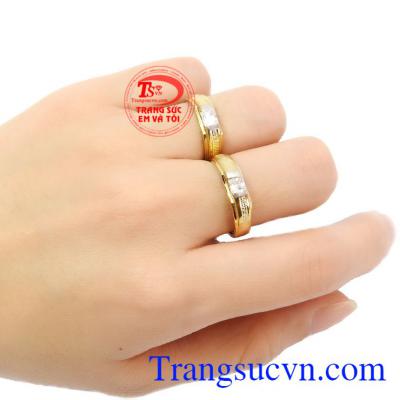 nhẫn cưới giá rẻ đẹp,Nhẫn cưới giá rẻ vạn phúc