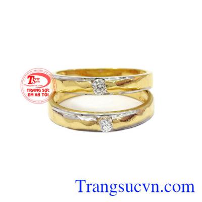 nhẫn cưới giá rẻ đẹp,Nhẫn cưới hạnh phúc bền lâu