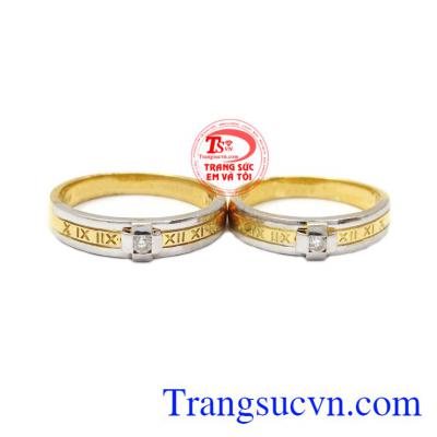 nhẫn cưới là kỷ vật tình yêu và hạnh phúc của hôn nhân,Nhẫn cưới vàng 14k giá rẻ