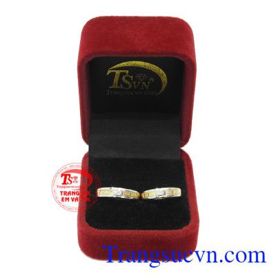 Nhẫn cưới vàng 14k giá rẻ