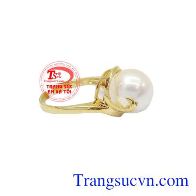 Nhẫn ngọc trai tổ ấm là món quà tặng ý nghĩa và tinh tế, nhẫn ngọc trai tổ ấm bảo hành 1 năm, giao toàn quốc