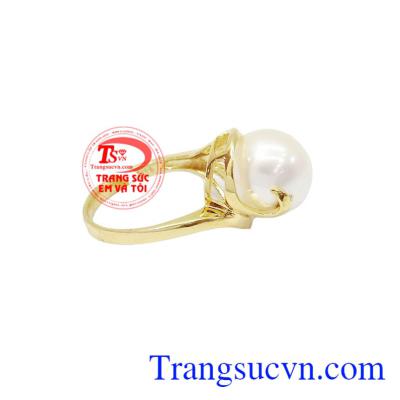 Nhẫn ngọc trai tổ ấm