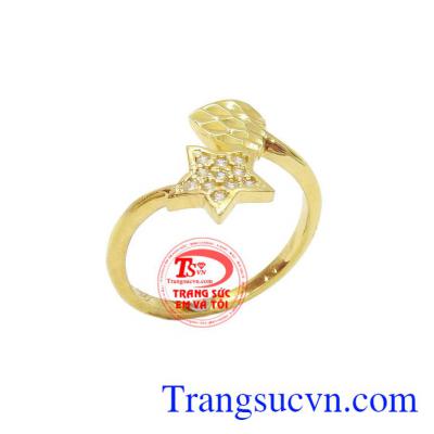 Nhẫn Ngôi sao chung thủy sản phẩm xinh xắn được các bạn nữ yêu thích