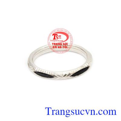 đeo tránh gió, tránh khí độc bảo vệ cơ thể, nhẫn bạc thời trang