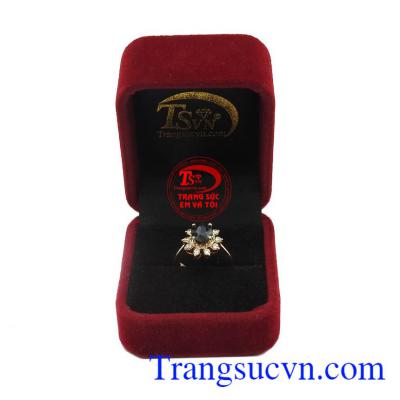 Nhẫn nữ sapphire theo mệnh