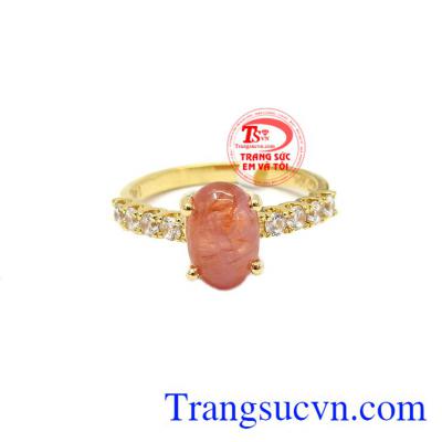 Nhẫn nữ Sapphire vàng 10k là bùa may mắn cho những người mệnh Mộc, mệnh Thủy,Nhẫn nữ Sapphire vàng 10k