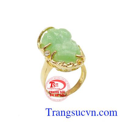  Nhẫn Nữ tỳ hưu đẹp đem lại nhiều may mắn, tài lộc cho người đeo