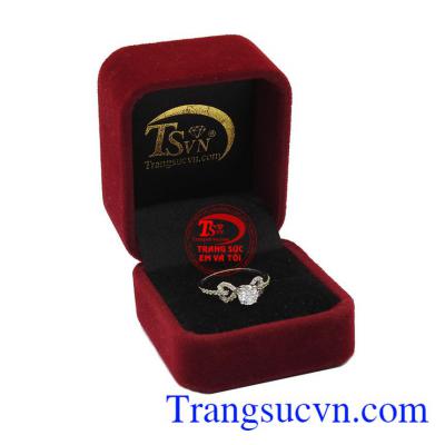 Nhẫn nữ vàng trắng