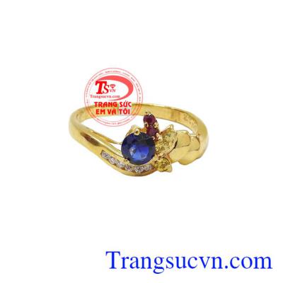 Nhẫn saphir bích ngọc được các bạn nữ yêu thích