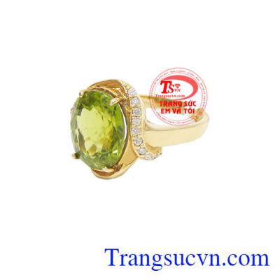 Nhẫn nữ peridot
