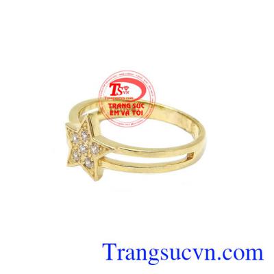 Vàng tây 10k kiểu dáng hiện đai trẻ trung bán hàng trên toàn quốc