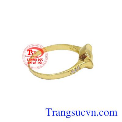 Nhẫn nữ hình thỏi tiền mang may mắn cho những ngày đầu năm