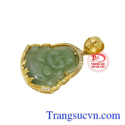 Phật di lặc bình an mang lại hạnh phú, an yên cho người đeo.