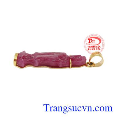 Có giấy kiểm định kèm theo,bảo hành 1 năm. Phật quan âm ruby đỏ