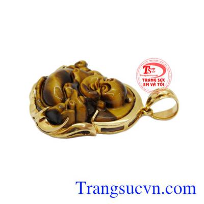 Trang sức Em và Tôi nhận đặt thiết kế theo sở thích của mỗi người. Phật vàng đá mắt hổ mệnh thổ