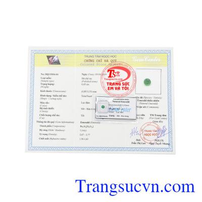 Viên Emerald ép vỉ