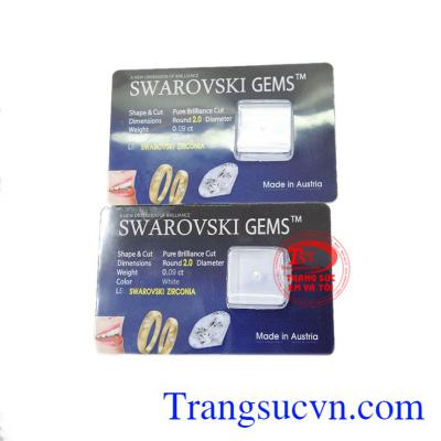 Viên kim cương nhân tạo 2.0 ly, giao hàng trên toàn quốc, thanh toán an toàn.