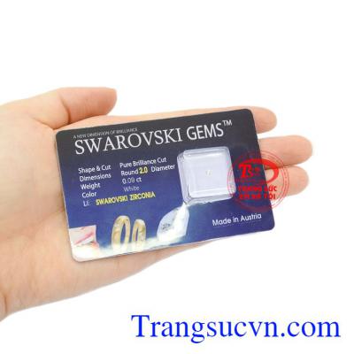 Sản phẩm có thể làm quà tặng cho người thân, bạn bè. Viên kim cương nhân tạo 2.0 ly.
