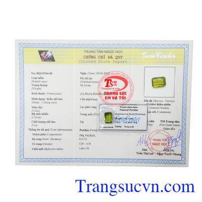 Viên Peridot ép vỉ