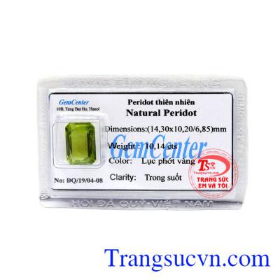 Viên Peridot ép vỉ là viên đá của may mắn, sức sống, niềm hy vọng,Viên Peridot ép vỉ