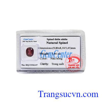 Viên Spinel nâu hồng ép vỉ