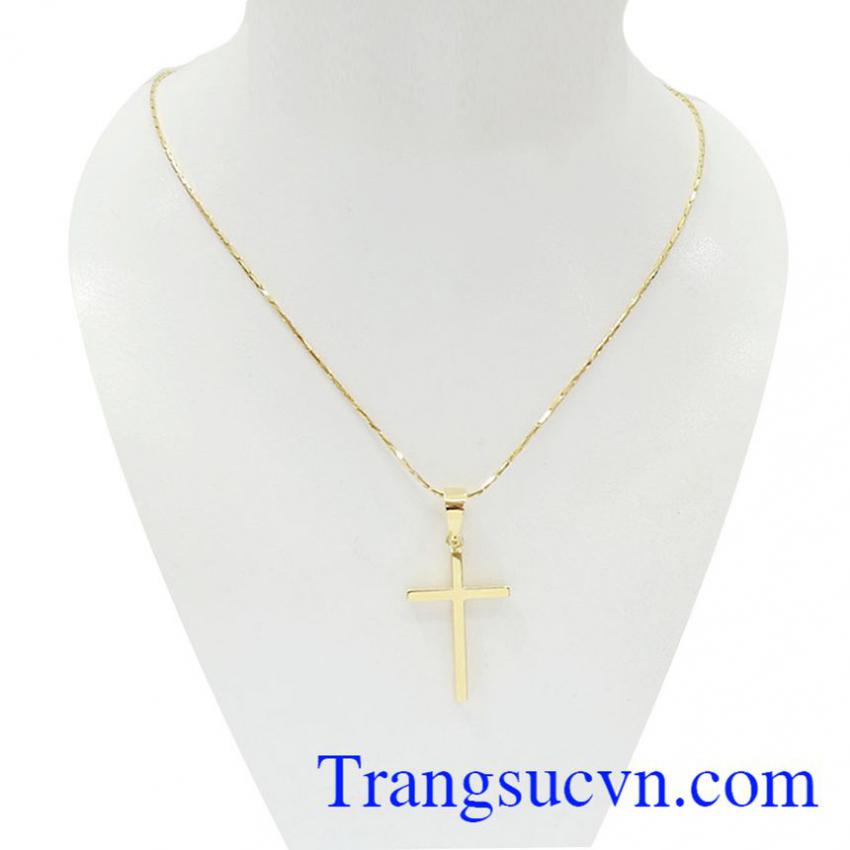 Bộ dây chuyền công giáo 18k