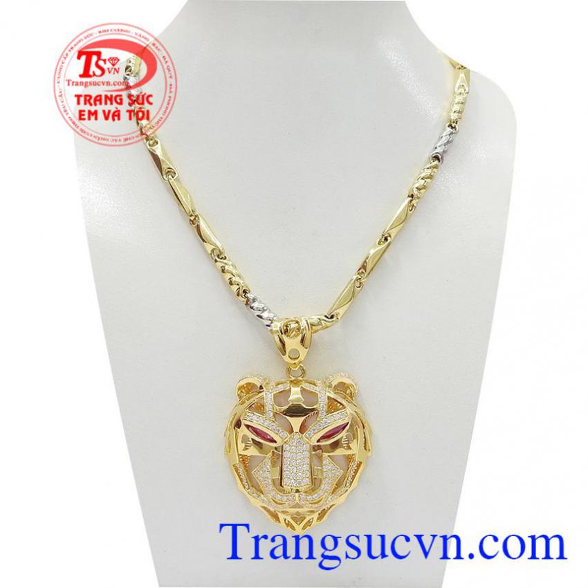 Bộ mặt dây hổ mạnh mẽ